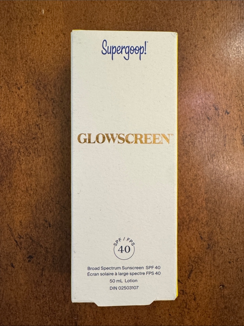 Supergoop! Glowscreen Sunscreen - Original color 50mL. Exp 08/2026